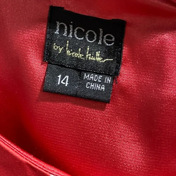 Nicole by Nicole Miller Colorful Sleeveless Sz 14 Paisley Print Shift Dress - Picture 6 of 16